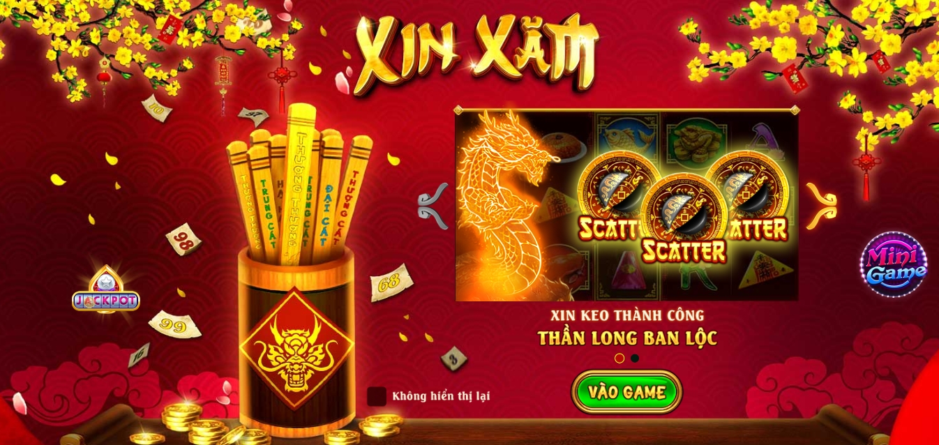 Khám phá cách chơi Nổ Hũ Xin Xăm tại HIPCLUBX dễ hiểu, dễ trúng cho người mới 2 Nổ Hũ Xin Xăm tại HIPCLUB